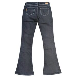 PAIGE Lou Lou Jeans 26 Flare Leg‎ Dark Wash Designer Premium Denim